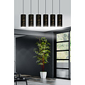 Emibig Emibig Fakse 6 cilinders gigant hanglamp zwart gemarbreerd 6x E27 - Perfecte eye catcher voor elke ruimte