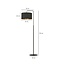 Emibig Emibig Middelfart floor lamp curved black round 1x E27 - Create a cozy atmosphere in your home
