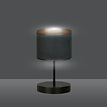 Emibig Emibig Middelfart tafellamp zwart 1x E27 - Perfect voor een Scandinavische sfeer