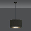 Emibig Emibig Lámpara colgante Middelfart negra redonda E27 - Ideal para interiores modernos