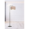 Lampadaire Norddjurs courbé rose rond 1x E27
