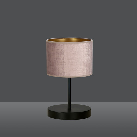 Norddjurs lámpara de mesa rosa 1x E27