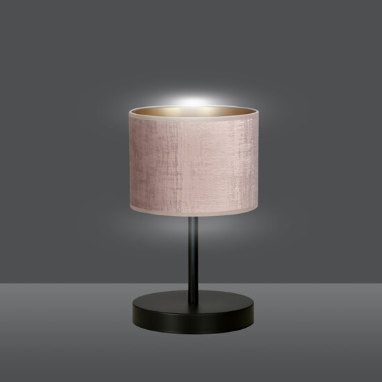 Emibig Emibig lámpara de mesa Norddjurs rosa 1x E27 - Iluminación ideal para tu dormitorio