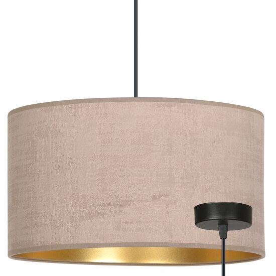 Norddjurs hanglamp roze rond E27