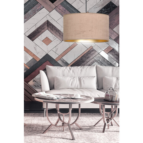 Norddjurs hanglamp roze rond E27