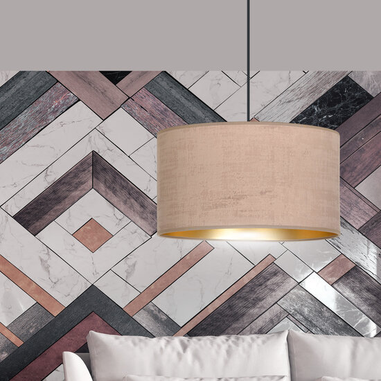 Norddjurs hanglamp roze rond E27