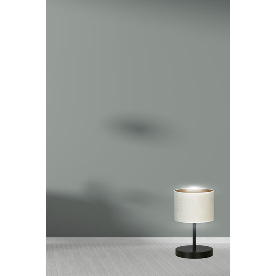 Jammerbugt lámpara de mesa beige 1x E27