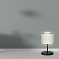 Jammerbugt lámpara de mesa beige 1x E27
