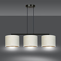 Emibig Emibig Jammerbugt hanging lamp beige round shades 3x E27 - Create a cozy atmosphere in your home