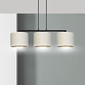 Emibig Emibig Jammerbugt hanging lamp beige round shades 3x E27 - Create a cozy atmosphere in your home