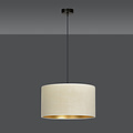 Jammerbugt hanging lamp beige round E27