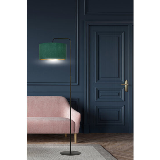 Emibig Emibig Fredensborg floor lamp curved green round 1x E27 - A stunning centerpiece for your living space
