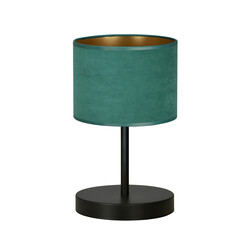 Emibig Lámpara de mesa Fredensborg verde 1x E27