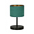 Lampe de table Fredensborg verte 1x E27