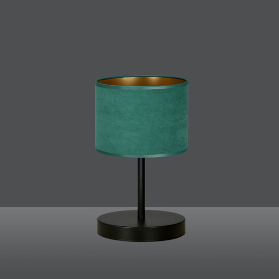 Lampe de table Fredensborg verte 1x E27