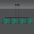 Emibig Emibig Fredensborg beautiful wide hanging lamp green round 4x E27 - Perfect for creating a cozy atmosphere