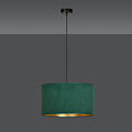 Fredensborg hanging lamp green round E27