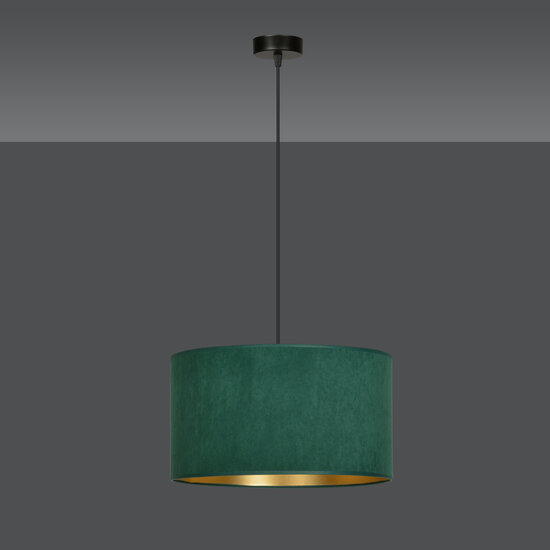 Fredensborg hanging lamp green round E27