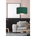 Fredensborg hanging lamp green round E27