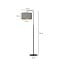 Emibig Emibig Lampe sur pied Bornholm marbre gris courbé rond 1x E27 - Éclairage parfait pour chaque espace
