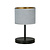 Bornholm table lamp gray 1x E27