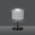 Lampe de table Bornholm gris 1x E27