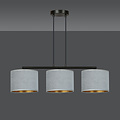 Emibig Emibig Bornholm hanging lamp gray round shades 3x E27 - Perfect lighting for any space