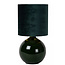 Estefan petite lampe de table vert foncé 1xE27