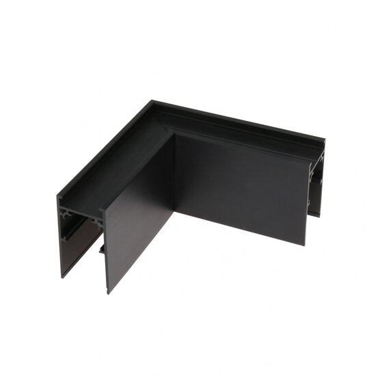 Corner connector for 48V high track voltage rail connector 90 degrees