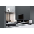 Emibig Emibig Lahti schwarze schlichte Wandleuchte mit weißem Glas 1x E14 - Perfekte Beleuchtung für jeden Raum