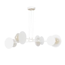 Emibig Pori witte hanglamp 4xE27 design