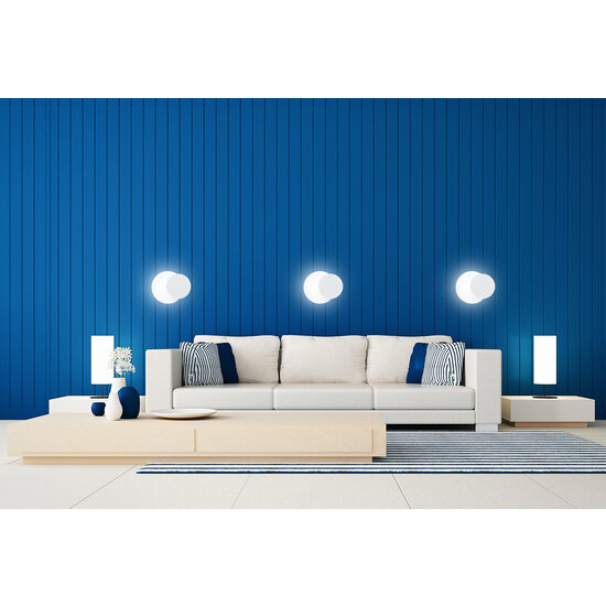 Emibig Emibig Pori wite wandlamp 1x E27 - Perfecte verlichting voor elke ruimte