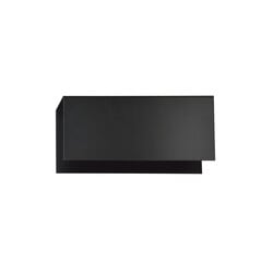 Emibig Vaasa lámpara de pared negra 1x E27