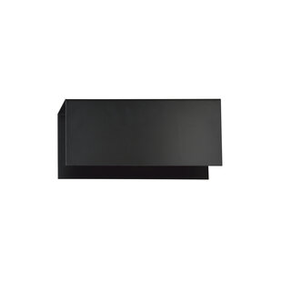 Vaasa black wall lamp 1x E27