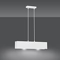 Emibig Emibig Vaasa 2L white hanging lamp beam 2x E27 - Ideal lighting for any space