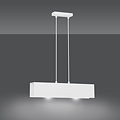 Emibig Emibig Vaasa 2L witte hanglamp balk 2x E27 - Perfecte verlichting voor elke ruimte