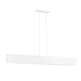 Emibig Vaasa 4L witte hanglamp balk 4x E27