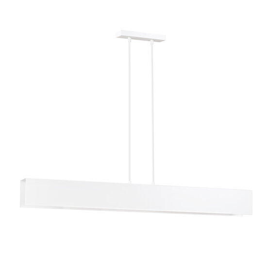 Vaasa 4L witte hanglamp balk 4x E27