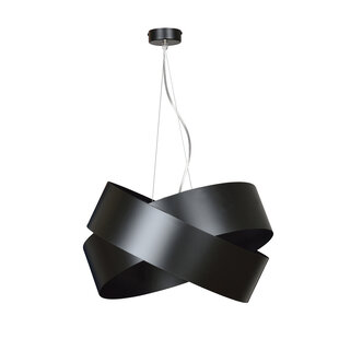 Lampe suspendue design noire Rovaniemi 3x E27