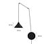 Emibig Emibig Joensuu 1L wall lamp pendant lamp black 1x E27 - Ideal architectural lighting for any space