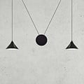 Emibig Emibig Joensuu 2L wall lamp pendant lamp black 2x E27 - Ideal architectural lighting for any space