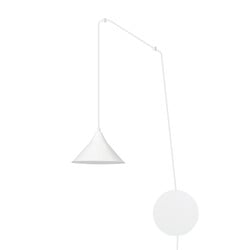 Emibig Joensuu 1L white wall lamp pendant lamp 1x E27