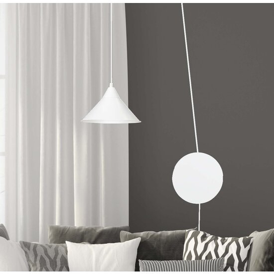 Emibig Emibig Joensuu 1L weiße Wandleuchte Pendelleuchte 1x E27 - Elegante Beleuchtung für jeden Raum