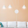 Emibig Emibig Joensuu 3L lampe murale blanche lampe suspendue 3x E27 - Éclairage parfait pour chaque espace