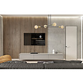 Kotka 4L E27 G95 lámpara colgante negro con latón