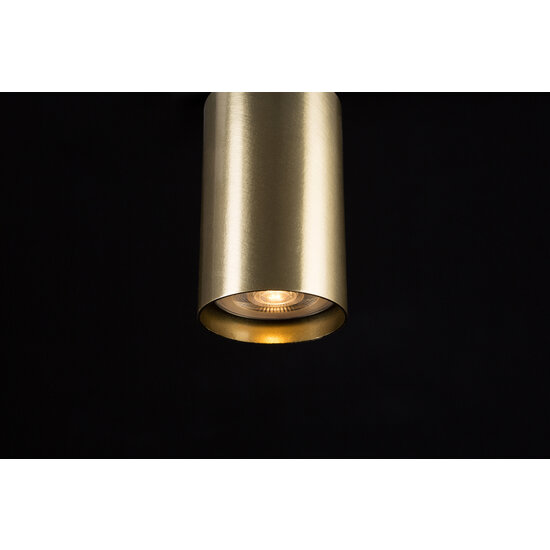 Mikkeli 4x GU10 wit en goud richtbare hanglamp