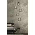 Emibig Emibig Kajaani 6L black hanging lamp 6x E27 metal cage - Ideal lighting for any space