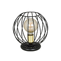 Kajaani table lamp black and gold 1x E27