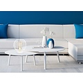 Kajaani white and gold table lamp 1x E27