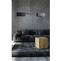 Lohja 2L hanging lamp black 2x E27